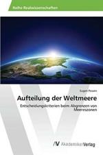 Aufteilung der Weltmeere