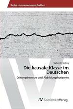 Die kausale Klasse im Deutschen