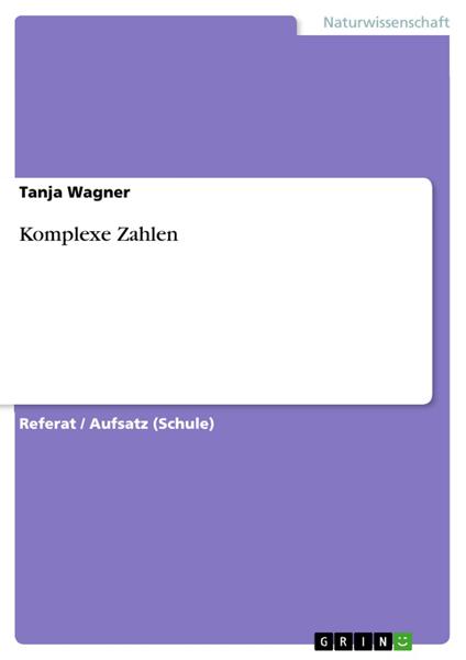 Komplexe Zahlen