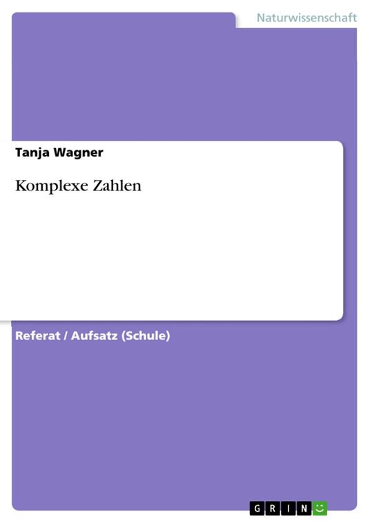 Komplexe Zahlen