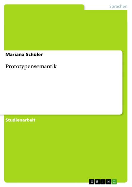Prototypensemantik