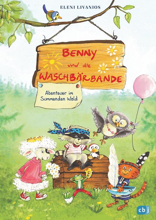 Benny und die Waschbärbande - Abenteuer im Summenden Wald - Eleni Livanios - ebook