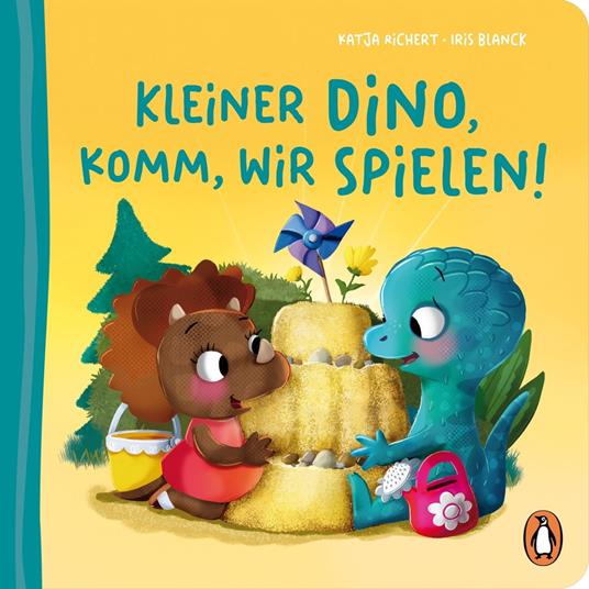 Kleiner Dino, komm, wir spielen! - Katja Richert,Iris Blanck - ebook
