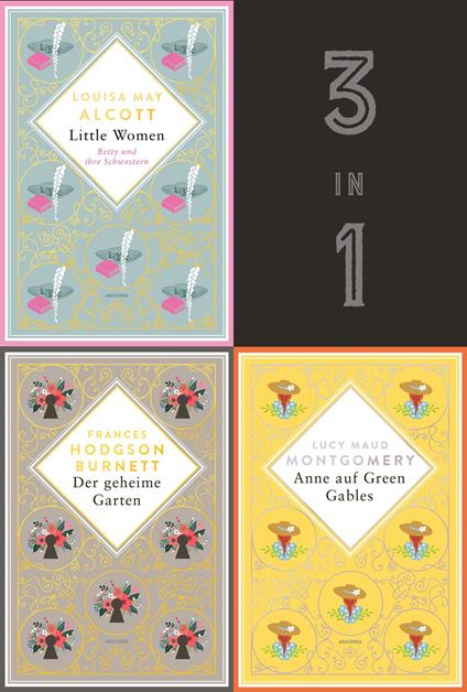 Starke junge Frauen. Anne auf Green Gables, Der geheime Garten & Little Women (3in1-Bundle) - Lucy Maud Montgomery,Jan Strümpel - ebook