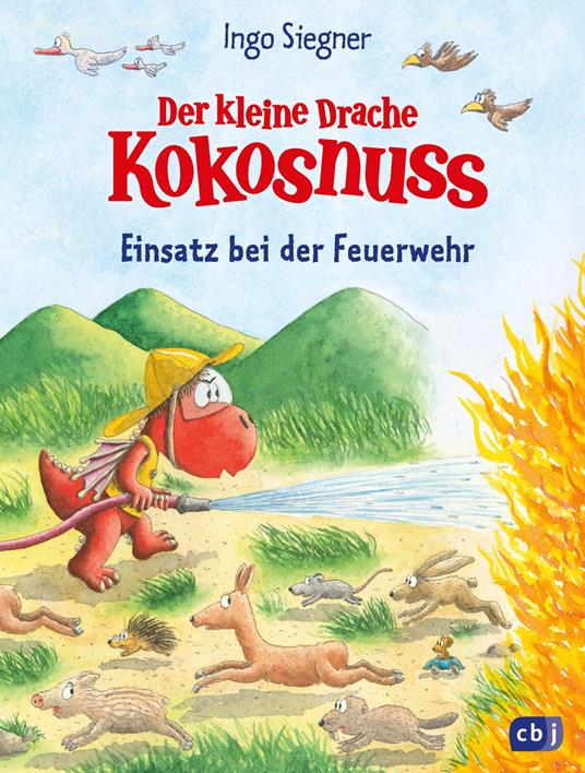 Der kleine Drache Kokosnuss – Einsatz bei der Feuerwehr - Ingo Siegner - ebook