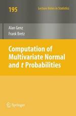 Computation of Multivariate Normal and t Probabilities
