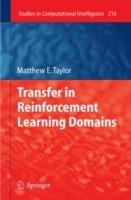 Transfer in Reinforcement Learning Domains - Matthew Taylor - cover