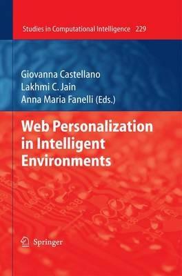 Web Personalization in Intelligent Environments - cover