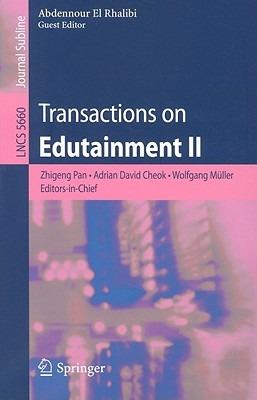 Transactions on Edutainment II - cover