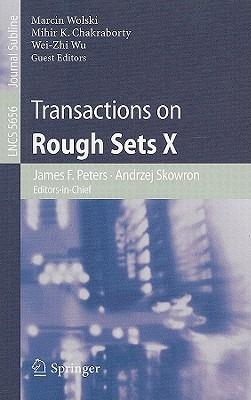 Transactions on Rough Sets X - cover