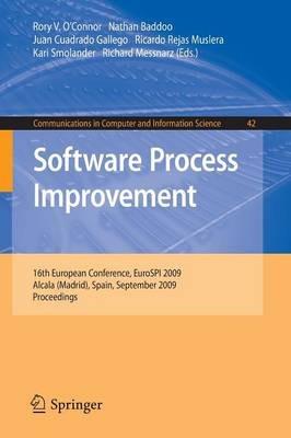 Software Process Improvement: 16th European Conference, EuroSPI 2009, Alcala (Madrid), Spain, September 2-4, 2009, Proceedings - cover