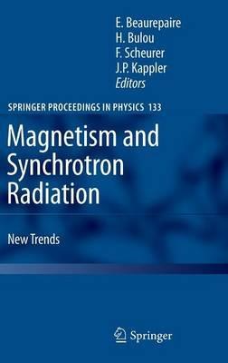Magnetism and Synchrotron Radiation: New Trends - cover