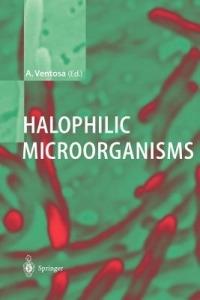 Halophilic Microorganisms - Antonio Ventosa - cover