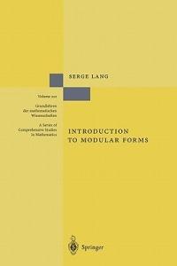 Introduction to Modular Forms - Serge Lang - cover
