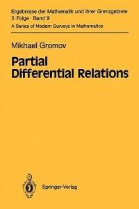 Partial Differential Relations - Misha Gromov - cover