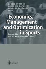 Economics, Management and Optimization in Sports