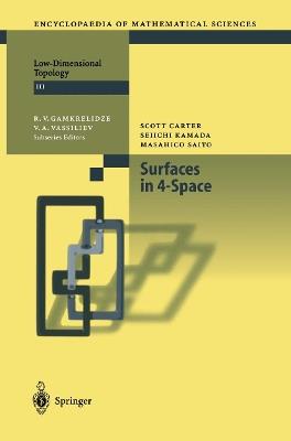 Surfaces in 4-Space - Scott Carter,Seiichi Kamada,Masahico Saito - cover