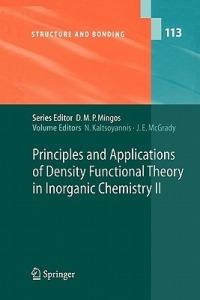 Principles and Applications of Density Functional Theory in Inorganic Chemistry II - cover