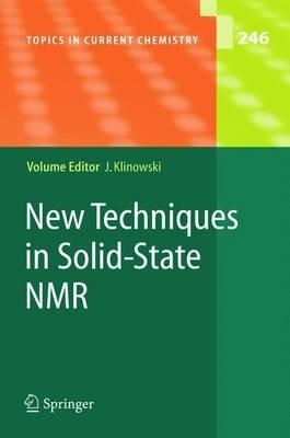 New Techniques in Solid-State NMR - cover