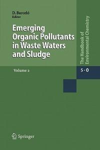 Emerging Organic Pollutants in Waste Waters and Sludge - cover