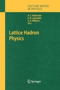 Lattice Hadron Physics - cover