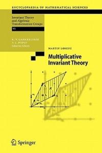 Multiplicative Invariant Theory - Martin Lorenz - cover