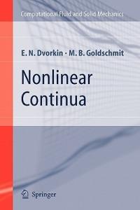 Nonlinear Continua - Eduardo N. Dvorkin,Marcela B. Goldschmit - cover