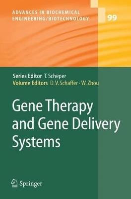 Gene Therapy and Gene Delivery Systems - cover