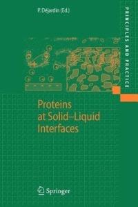 Proteins at Solid-Liquid Interfaces - cover