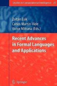 Recent Advances in Formal Languages and Applications - cover
