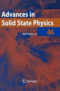 Advances in Solid State Physics 46 - cover
