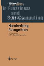Handwriting Recognition: Soft Computing and Probabilistic Approaches
