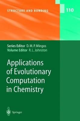 Applications of Evolutionary Computation in Chemistry - cover