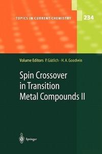 Spin Crossover in Transition Metal Compounds II - cover