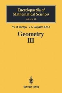 Geometry III: Theory of Surfaces - cover