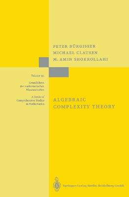 Algebraic Complexity Theory - Peter Bürgisser,Michael Clausen,Mohammad A. Shokrollahi - cover