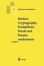 Modern Cryptography, Probabilistic Proofs and Pseudorandomness