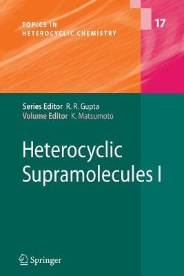 Heterocyclic Supramolecules I - cover