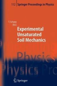 Experimental Unsaturated Soil Mechanics - cover