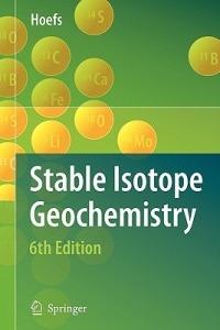 Stable Isotope Geochemistry - Jochen Hoefs - cover