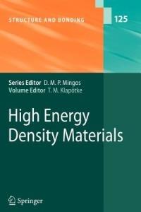High Energy Density Materials - cover