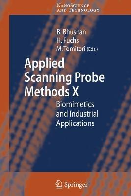 Applied Scanning Probe Methods X: Biomimetics and Industrial Applications - cover