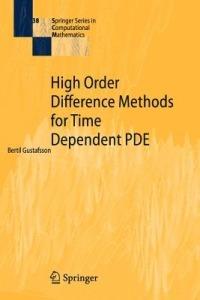 High Order Difference Methods for Time Dependent PDE - Bertil Gustafsson - cover