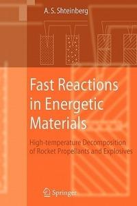 Fast Reactions in Energetic Materials: High-Temperature Decomposition of Rocket Propellants and Explosives - Alexander S. Shteinberg - cover