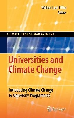 Universities and Climate Change: Introducing Climate Change to University Programmes - cover