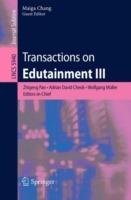 Transactions on Edutainment III - cover