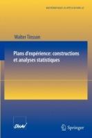 Plans d'expérience: constructions et analyses statistiques - Walter Tinsson - cover