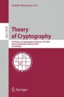 Theory of Cryptography: 7th Theory of Cryptography Conference, TCC 2010, Zurich, Switzerland, February 9-11, 2010, Proceedings - cover