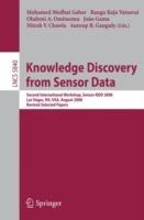 Knowledge Discovery from Sensor Data: Second International Workshop, Sensor-KDD 2008, Las Vegas, NV, USA, August 24-27, 2008, Revised Selected Papers - cover