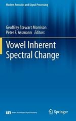 Vowel Inherent Spectral Change